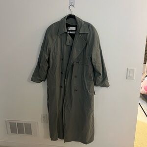 London Fog - Green Trench Coat